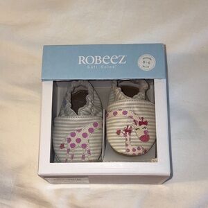 Robeez 0-6M Newborn Girl Moccasins